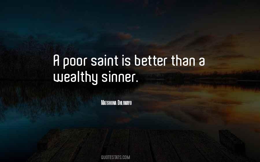 Wealthy Poor Quotes #79776