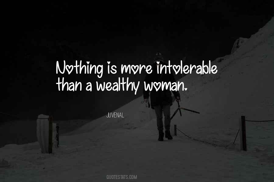 Wealthy Woman Quotes #1024701