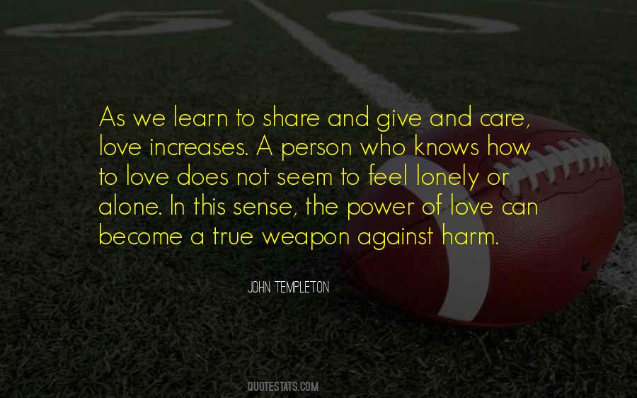 Weapon Love Quotes #1184460