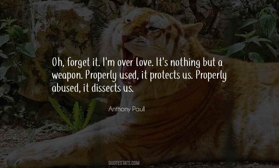 Weapon Love Quotes #1466867
