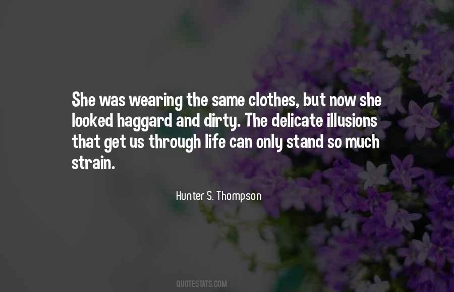 Wearing His Clothes Quotes #121644