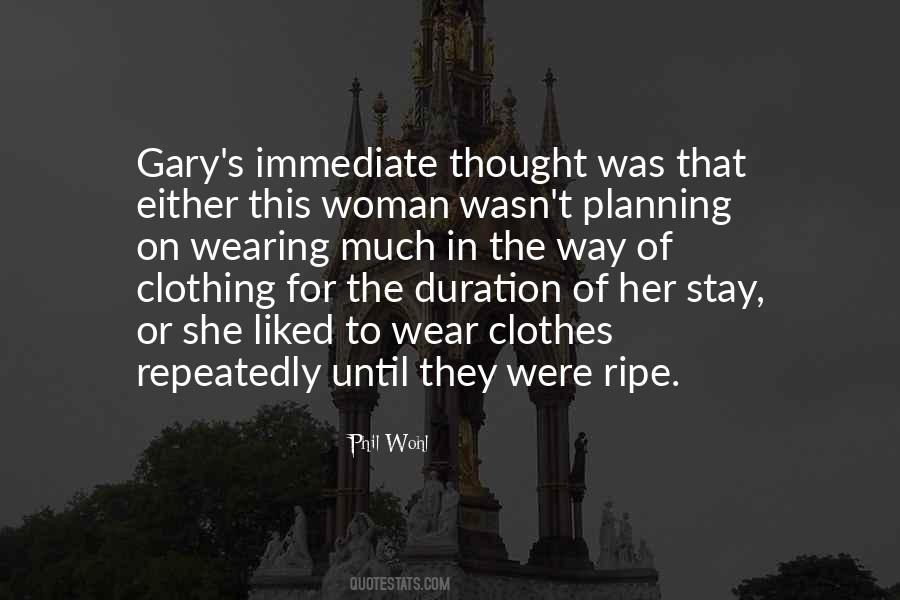Wearing His Clothes Quotes #171272