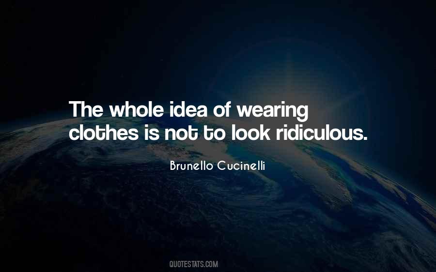 Wearing His Clothes Quotes #531164