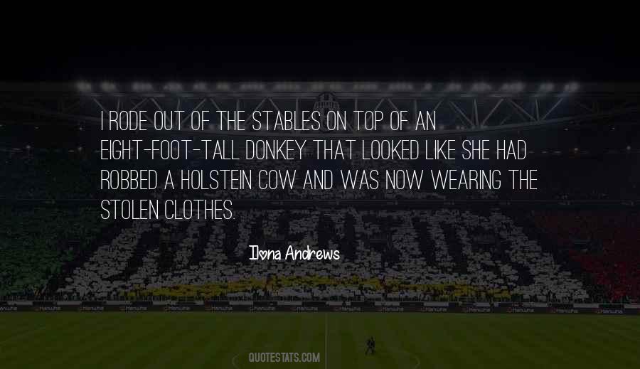 Wearing His Clothes Quotes #547072