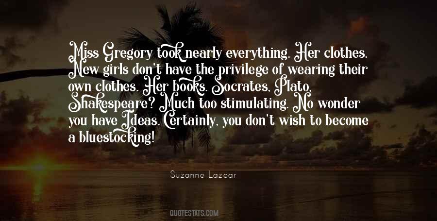 Wearing His Clothes Quotes #63802