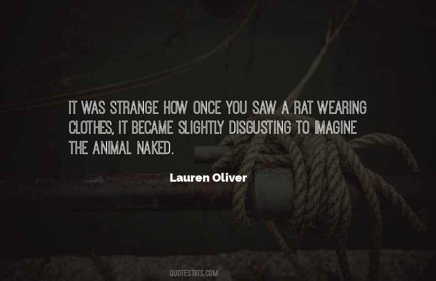 Wearing His Clothes Quotes #690206
