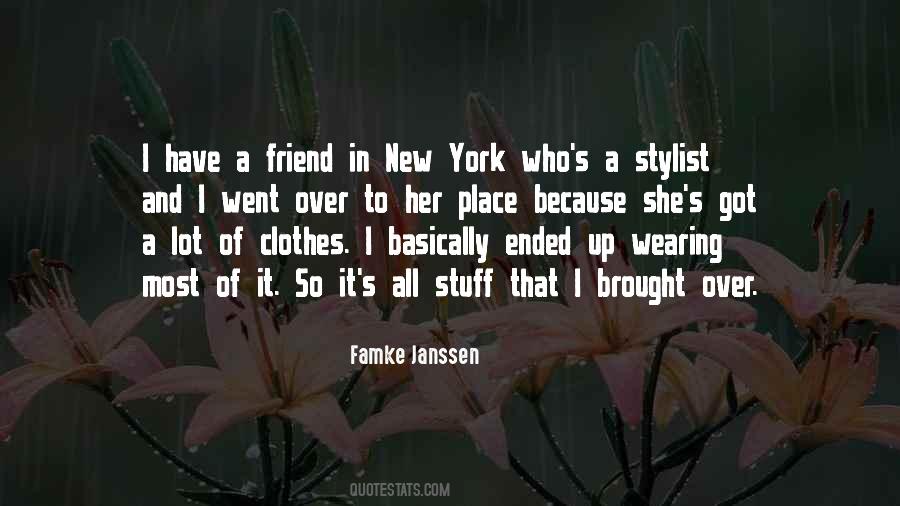 Wearing His Clothes Quotes #724978