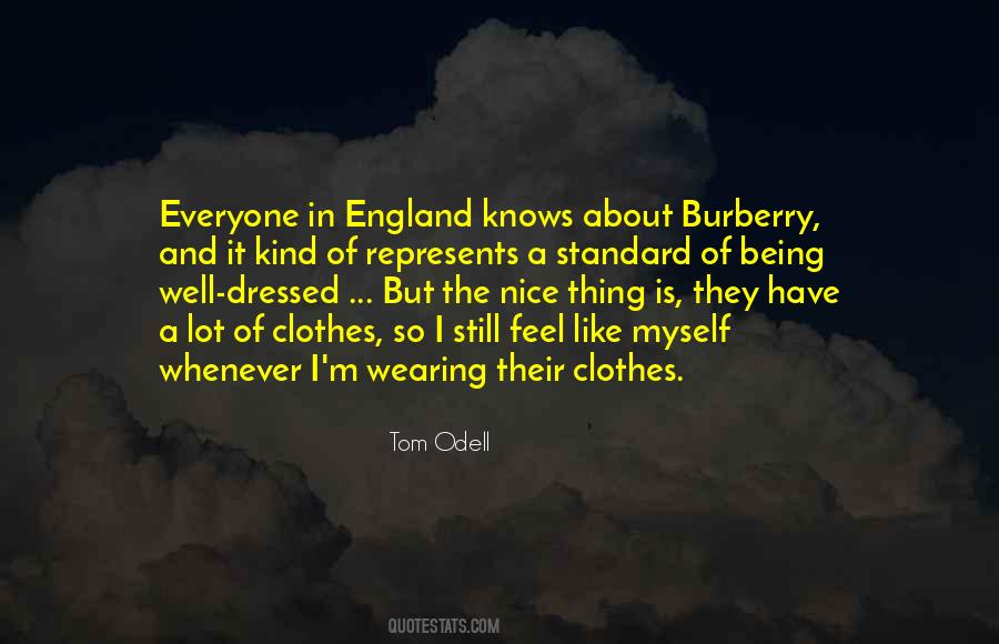 Wearing His Clothes Quotes #786809