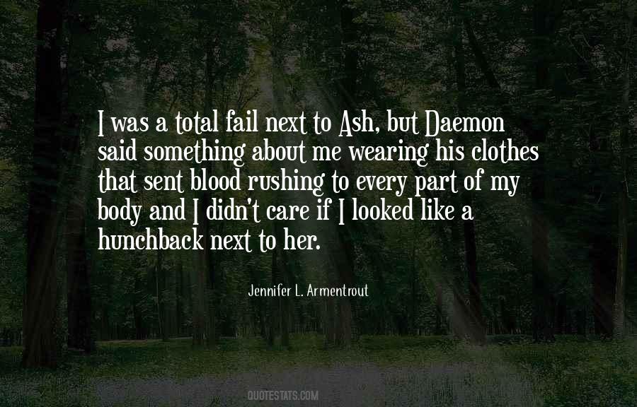 Wearing His Clothes Quotes #914020