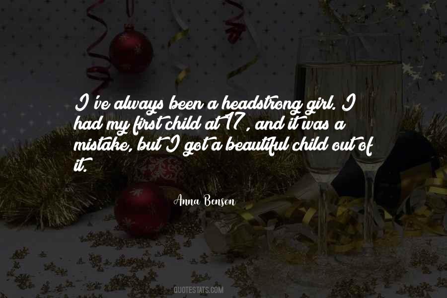 Quotes About Headstrong #528127