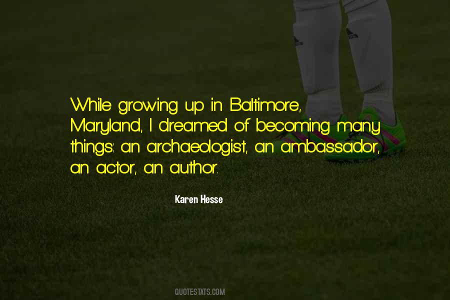 Quotes About Maryland #1646664
