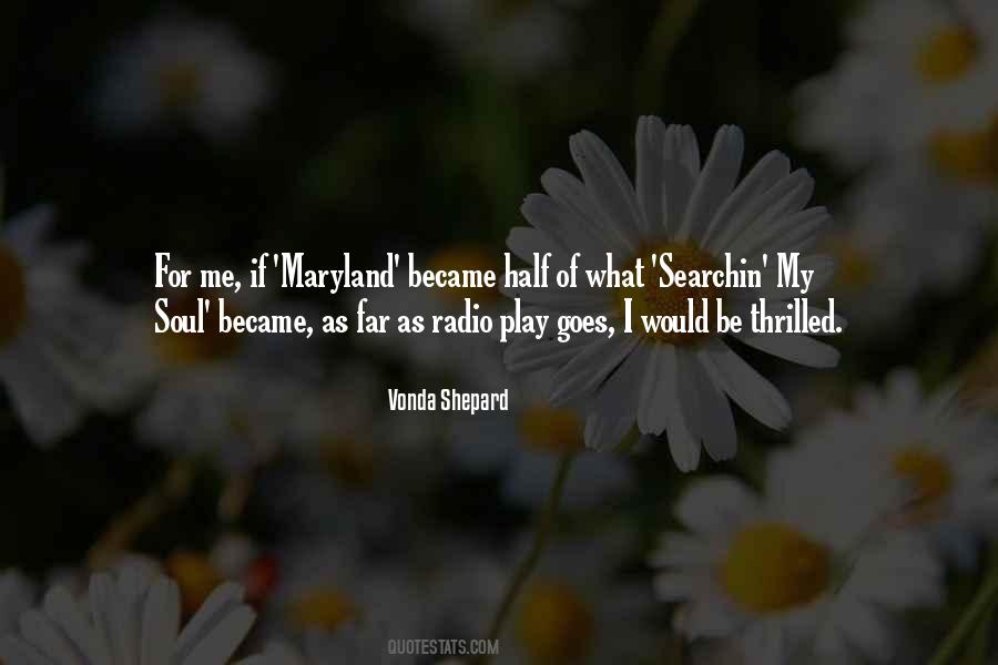 Quotes About Maryland #251259