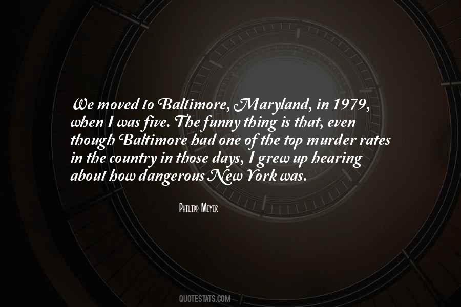 Quotes About Maryland #292801