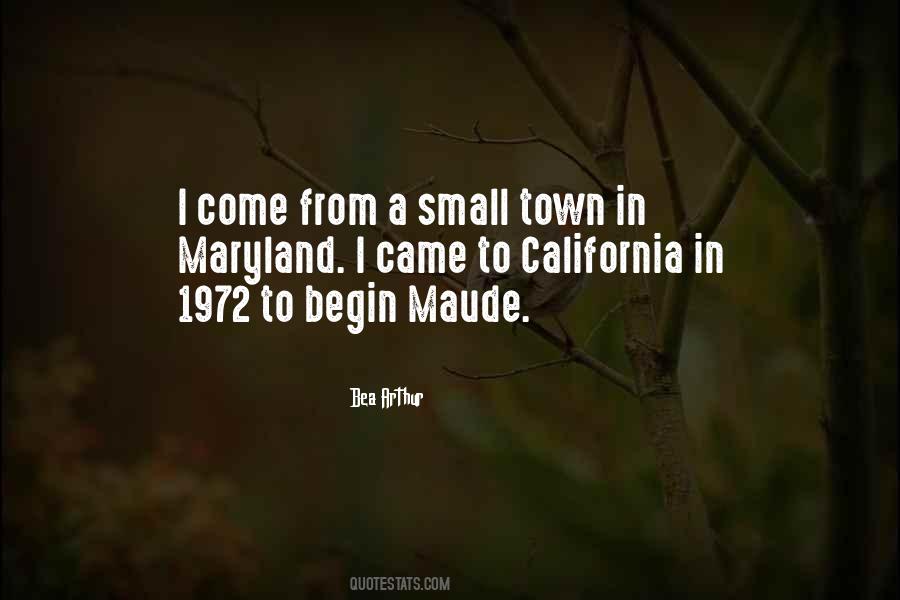 Quotes About Maryland #660541