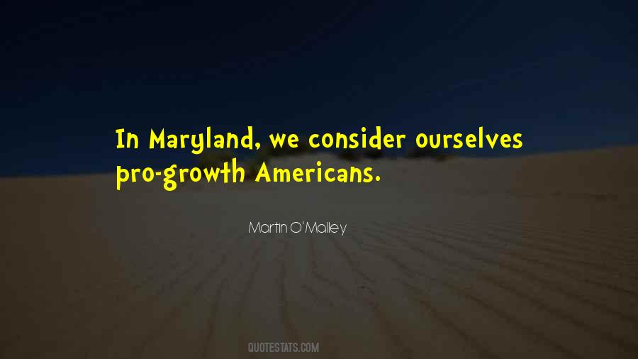 Quotes About Maryland #921860