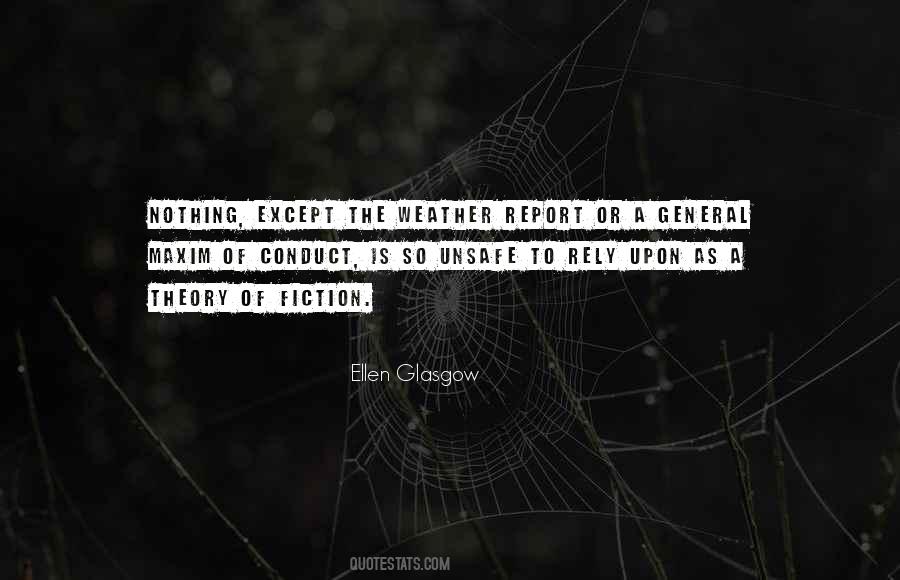 Weather Report Quotes #588302