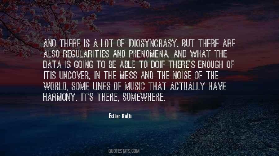 Quotes About Idiosyncrasy #1062522