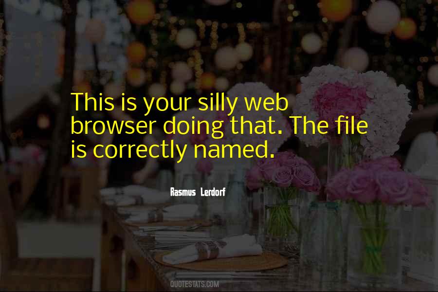 Web Browser Quotes #1231995