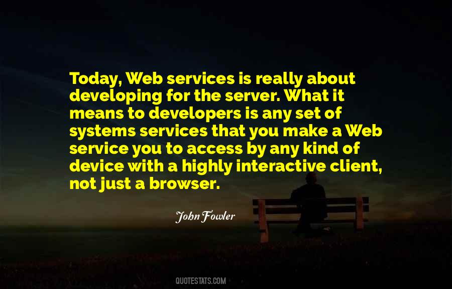 Web Server Quotes #488620