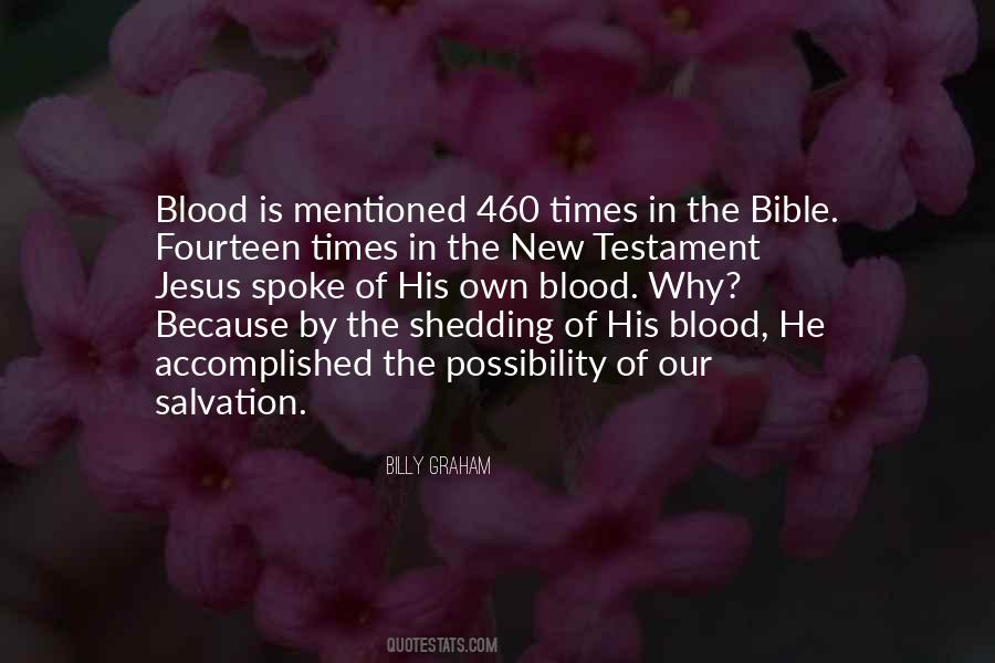 Quotes About Shedding Blood #532292