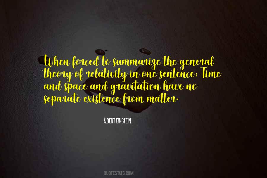 Quotes About Gravitation #1364780