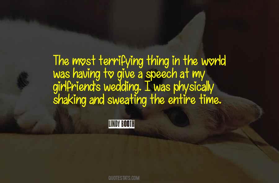 Wedding Speech Quotes #1460688