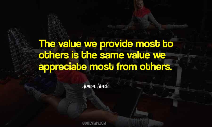 Quotes About Appreciate Others #177233