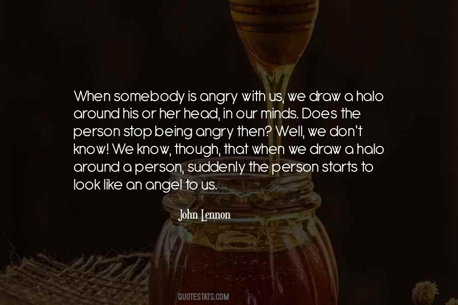 Quotes About Angry Look #1314647