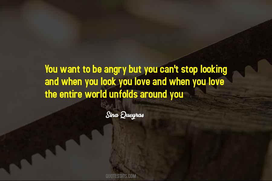 Quotes About Angry Look #670844