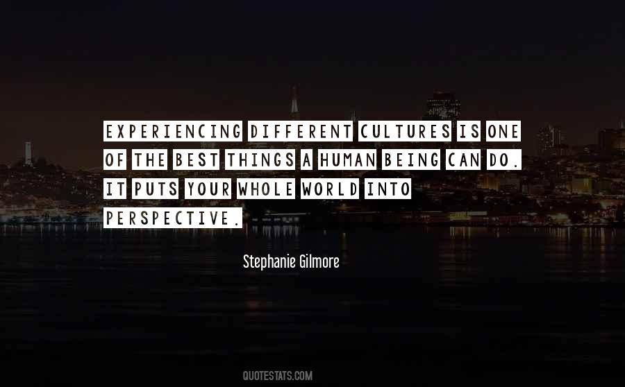 Quotes About Different Cultures #1365523