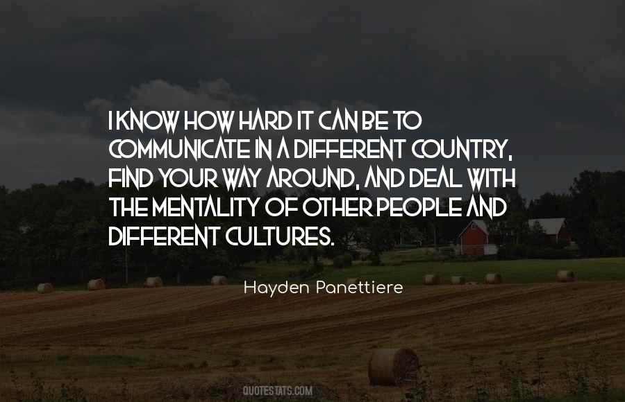 Quotes About Different Cultures #1498071