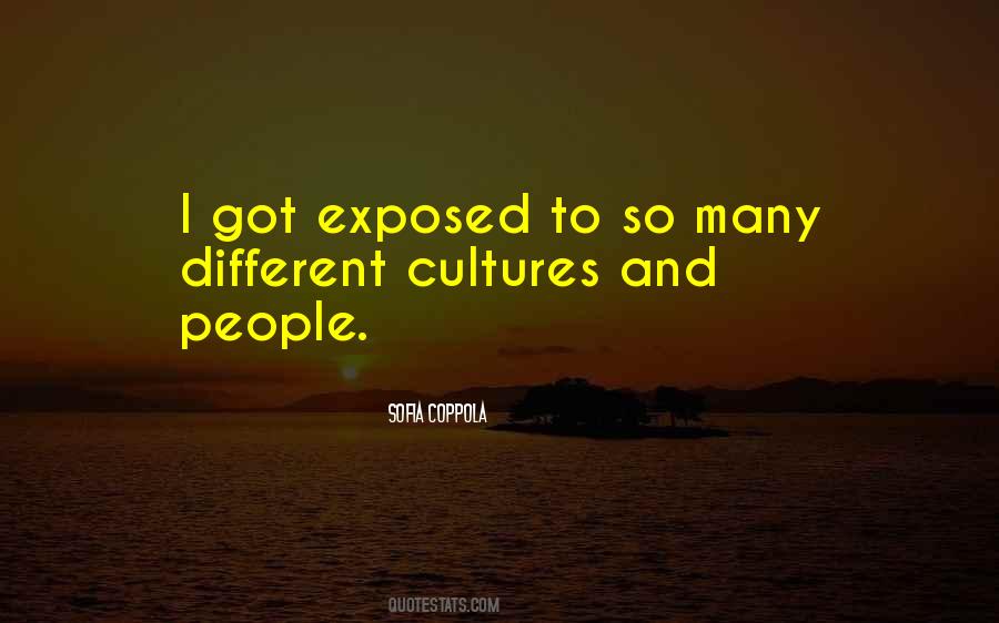 Quotes About Different Cultures #1774596