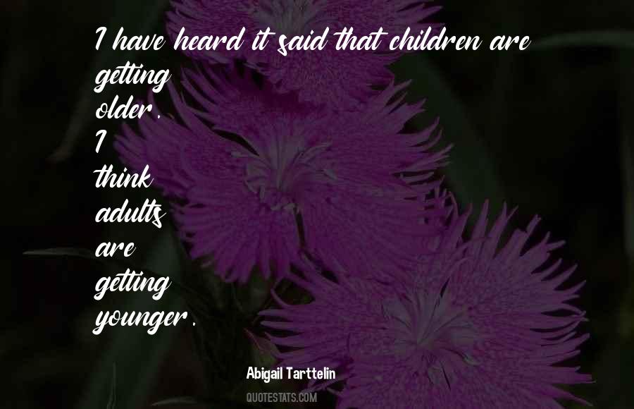 Quotes About Older Adults #1307077