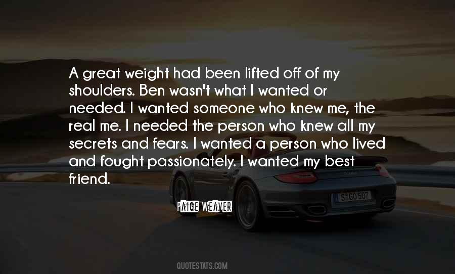 Weight Lifted Quotes #1102238