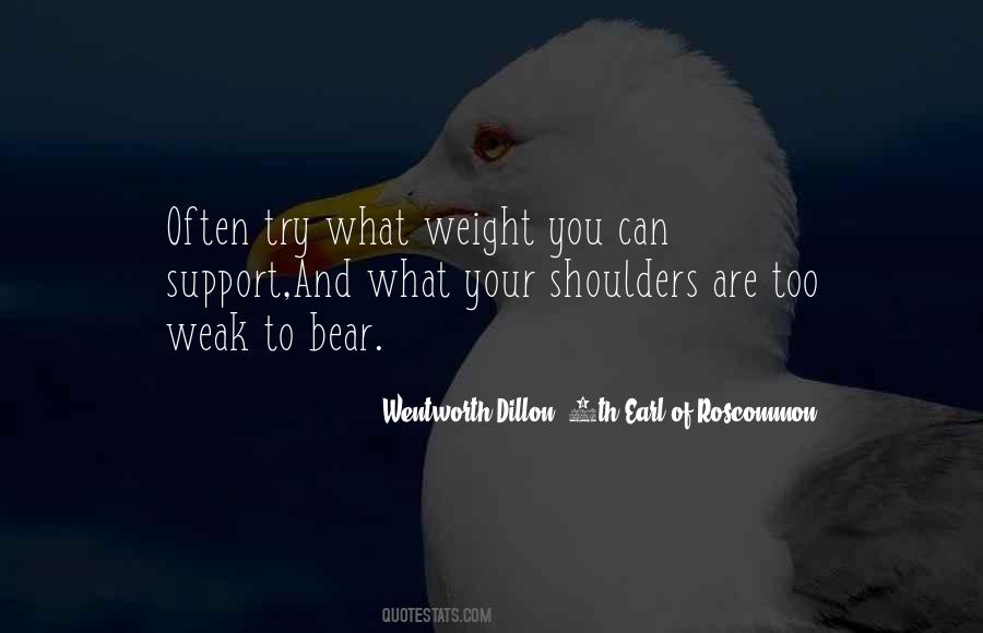 Weight Off My Shoulders Quotes #1032377