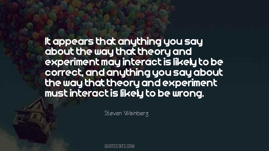 Weinberg Quotes #898520