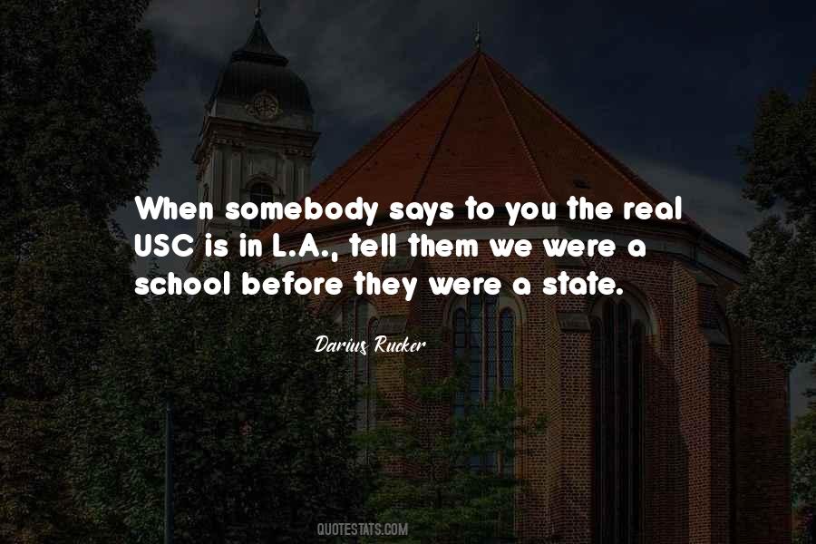 Quotes About Usc #498526