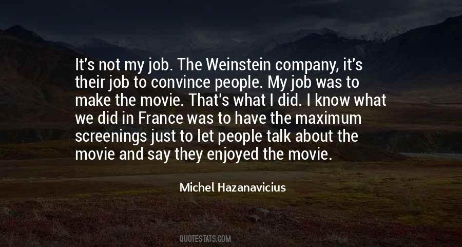 Weinstein Quotes #914570