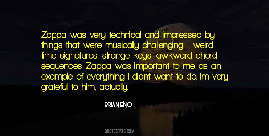 Weird And Strange Quotes #1105371