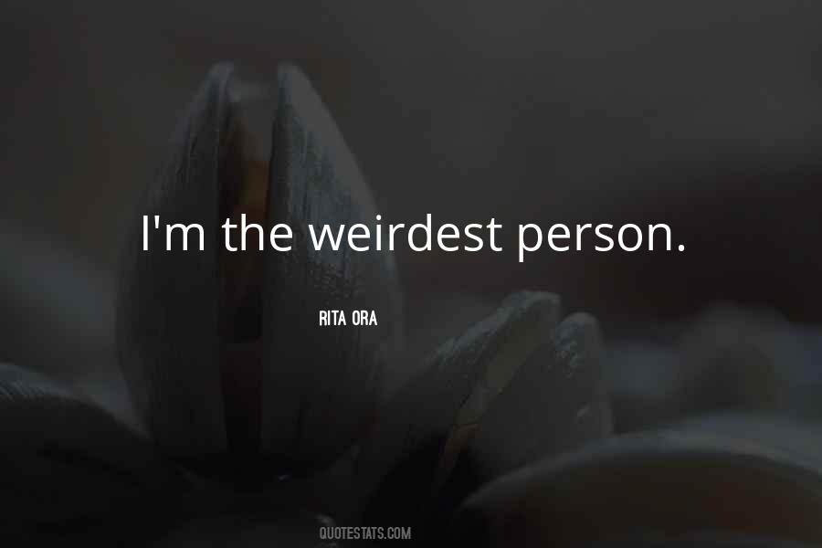 Weirdest Quotes #1630751