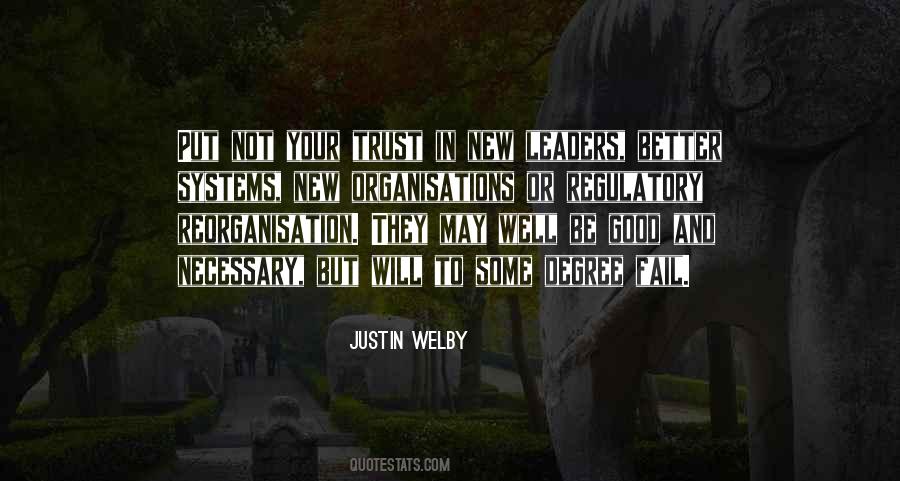 Welby Quotes #77886