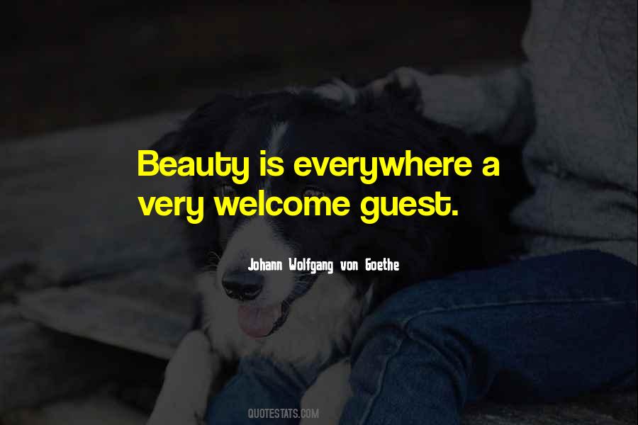 Welcome Guest Quotes #1648525