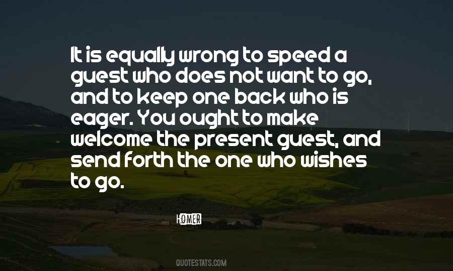 Welcome Guest Quotes #564390