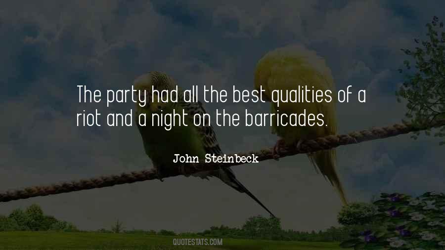 Quotes About Barricades #1764109