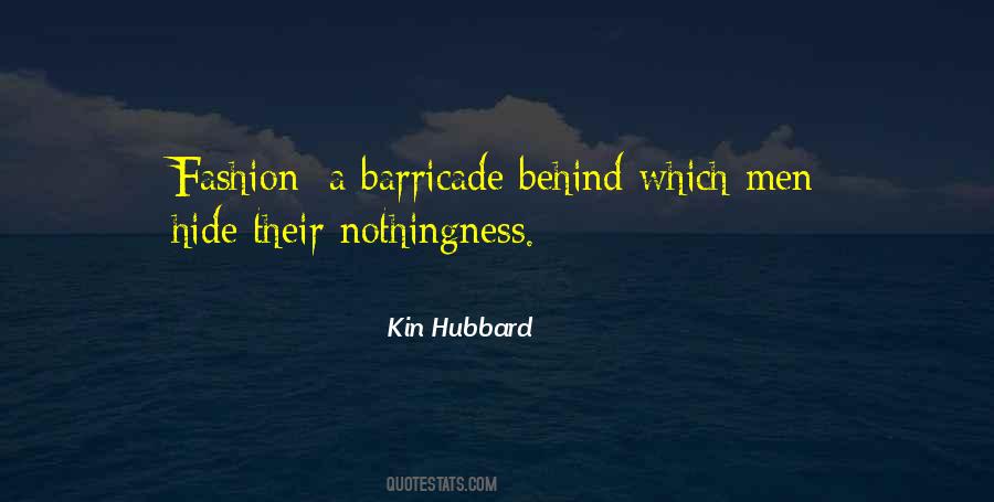 Quotes About Barricades #618728