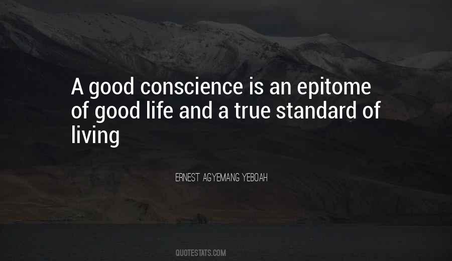 Quotes About Standard Of Life #1280825