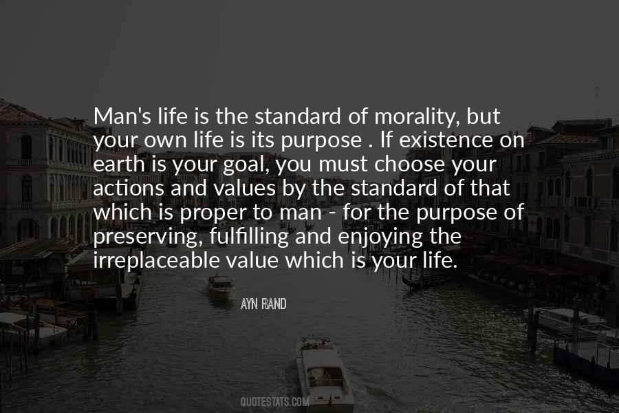 Quotes About Standard Of Life #1393515