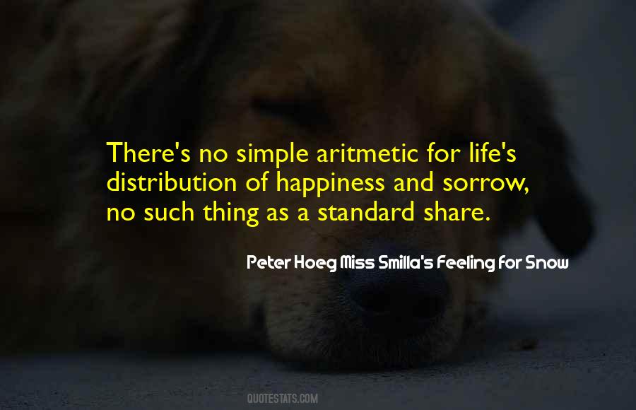 Quotes About Standard Of Life #177080