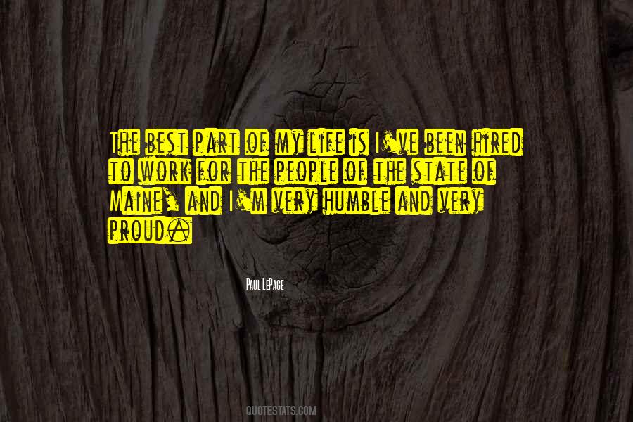 Quotes About Being Proud Of Your Work #299738