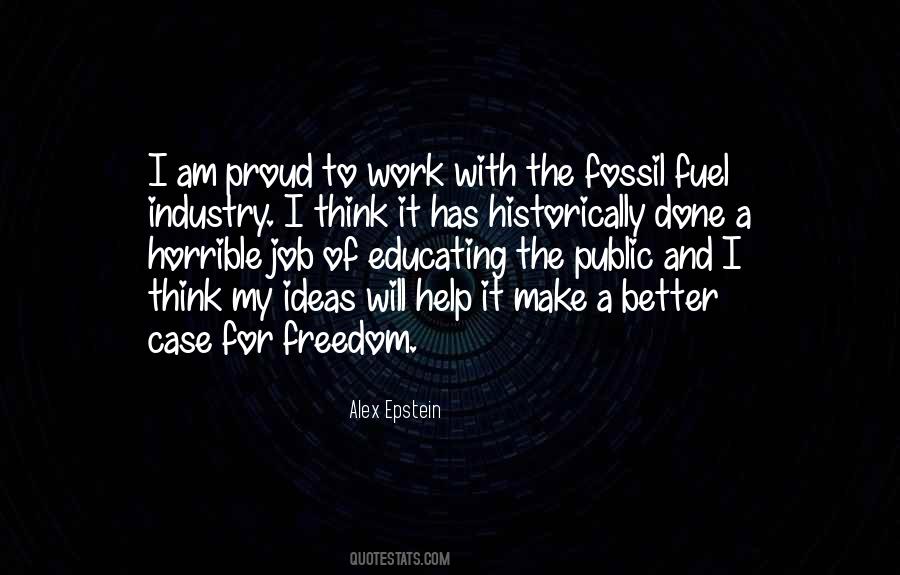 Quotes About Being Proud Of Your Work #632413